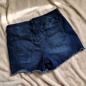 Nine West Dark Wash Jean Shorts